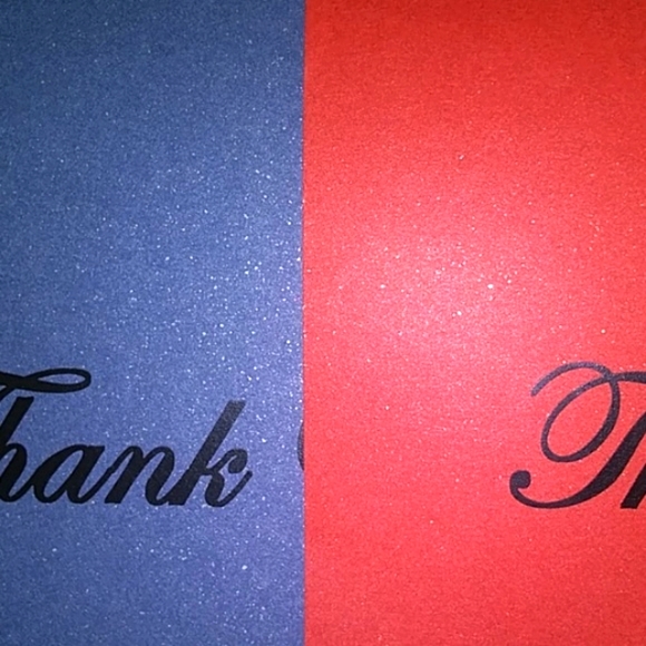 100ish Sparkle Thank You Notes - Picture 3 of 6